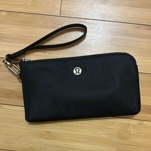 lululemon athletica Black Wristlet